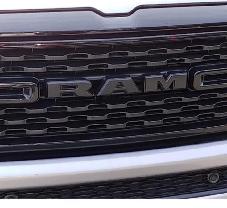 2019-2023 RAM 1500 Black Grille Emblem | Stylish Truck Badge Logo