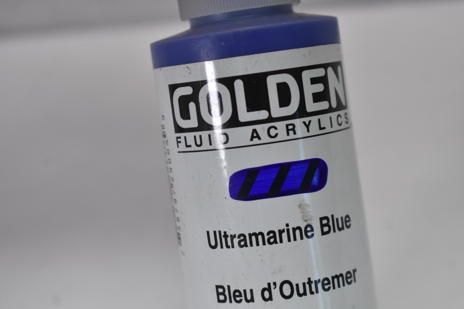 Golden Fluid Acrylics Ultramarine Blue 4oz Bottle 2400-4 PB29 Painting
