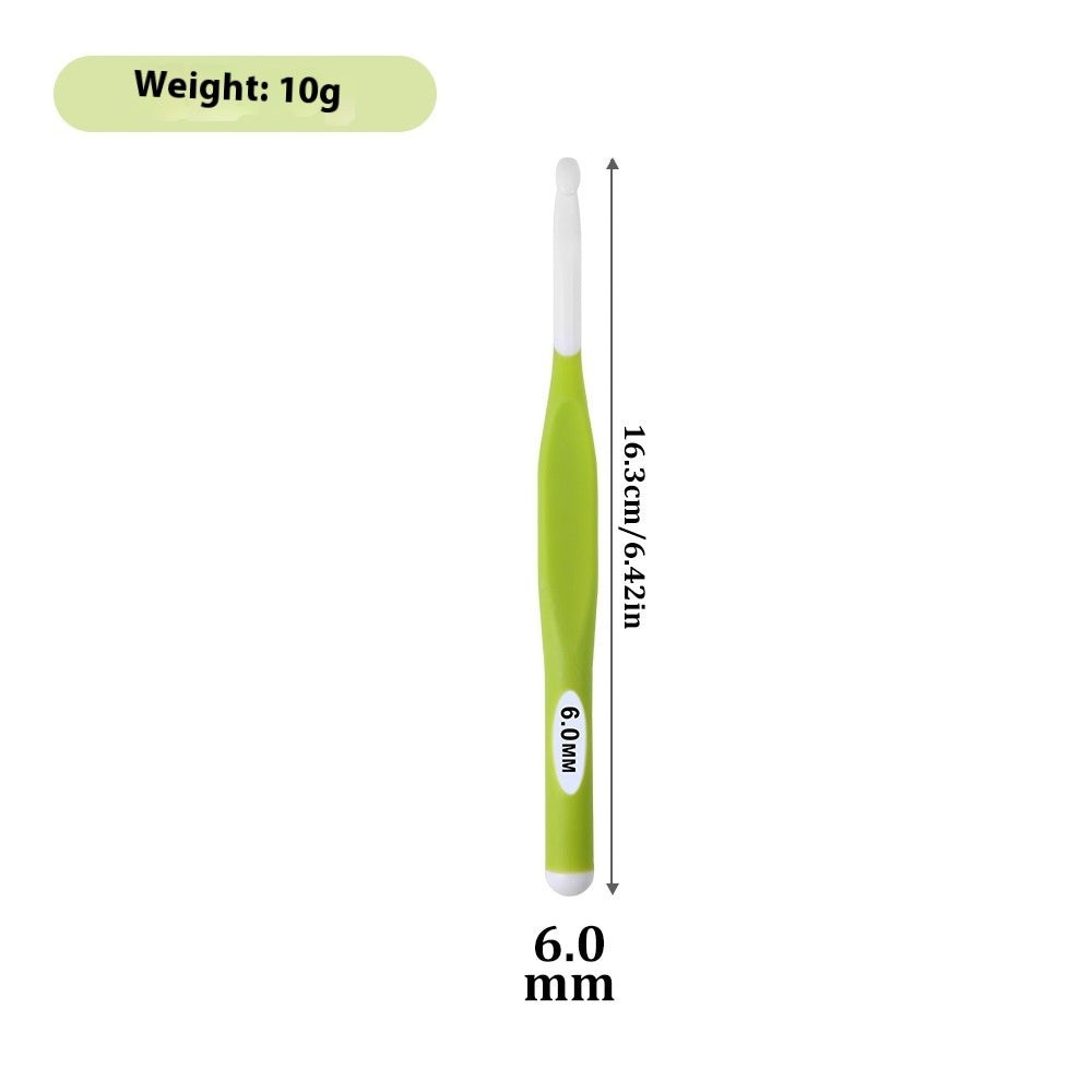 Large Crochet Hooks 6mm–20mm for Chunky Yarn Ergonomic Crochet Hook Set