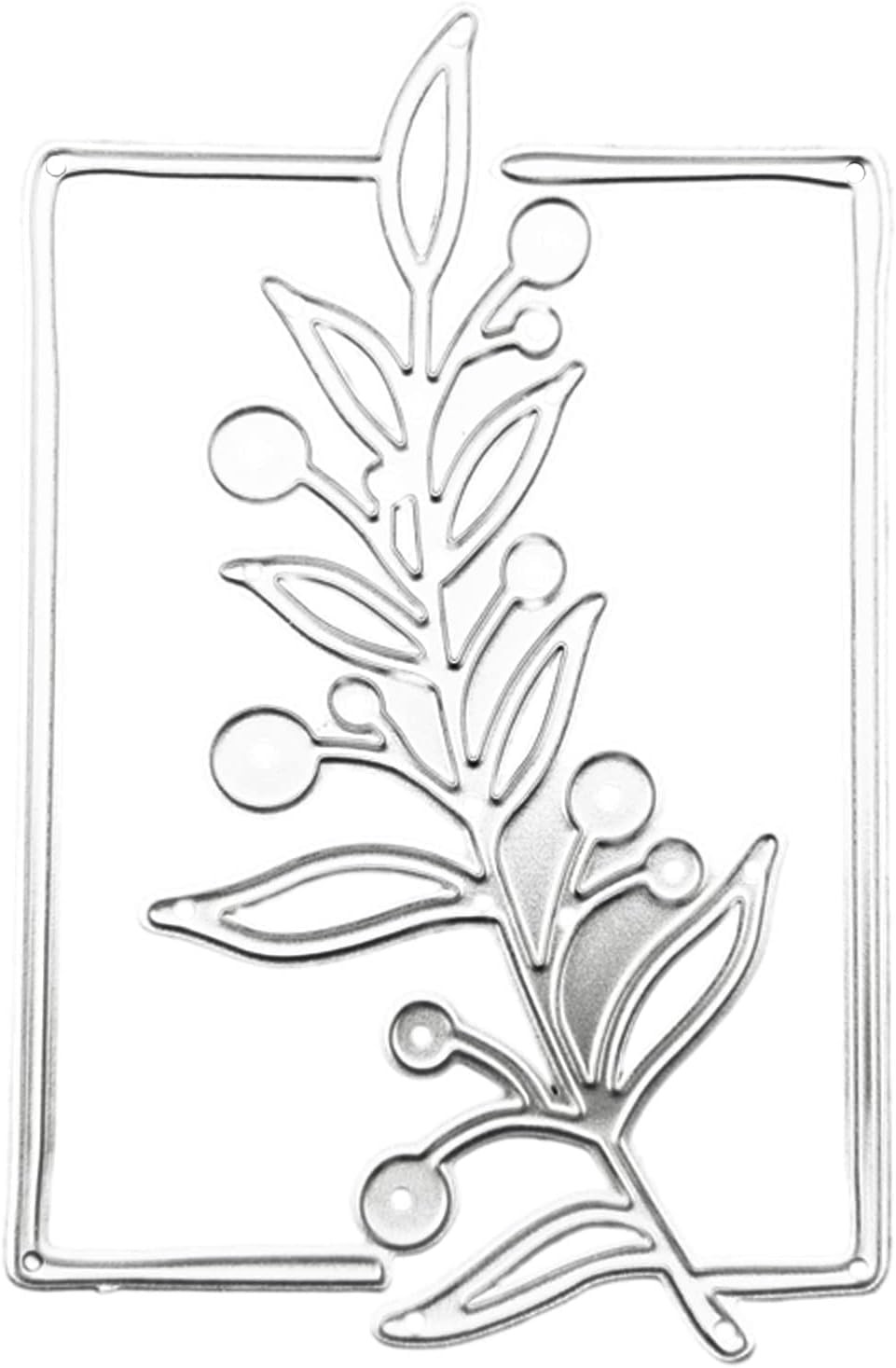 Tree Metal Die Cuts Flower Lace Border Carbon Steel Cutting Dies for Paper Craft