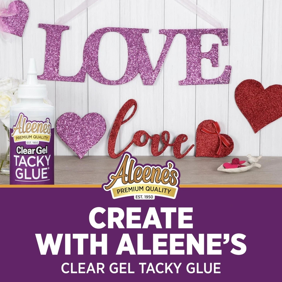 AR6-2 Clear Gel Tacky Glue, 4 oz., 4 oz., Multicolor