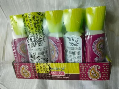 30ml/1oz Fevicryl ‘STANDARD’ Fabric Glue Textile Hemming Adhesive Bond Craft
