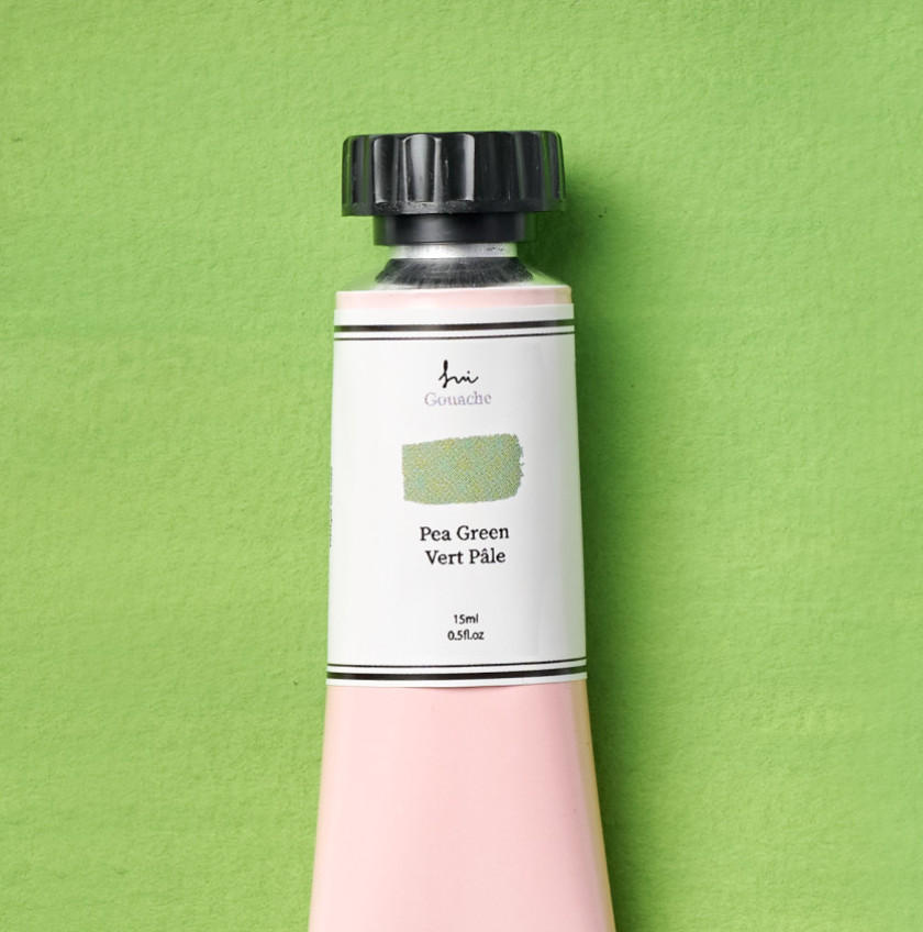 SUI Gouache 5 Colors 15ml Premium Korean Artist Paint High Pigment