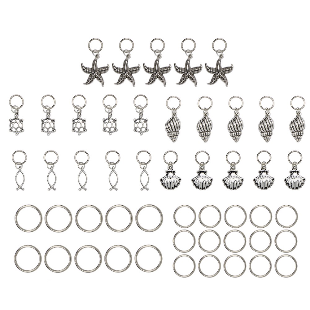 ⁺DIY Pendants Accessories Alloy Marine Animal Pattern Hand Made Hair Clip