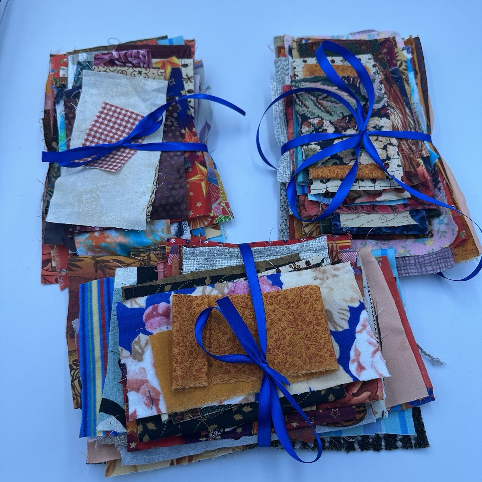 Slow Stitch Novelty Fabric Scraps Junk Journal Scrapbooks Crafts Quilts – Scraps