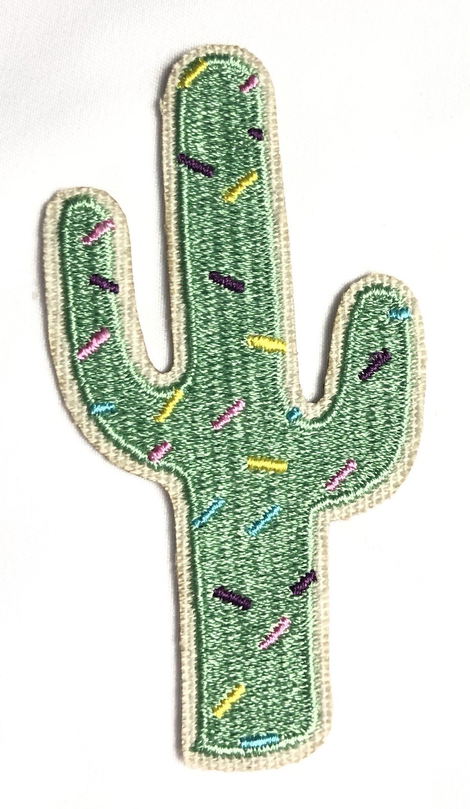 100 PACK Retro Pop Cool Little Things Cactus Patch Sew or Stick Embroidered
