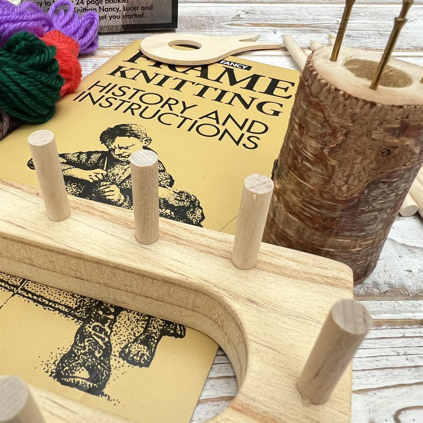 Frame Knitting Creative Kit | Learn Historic Skills