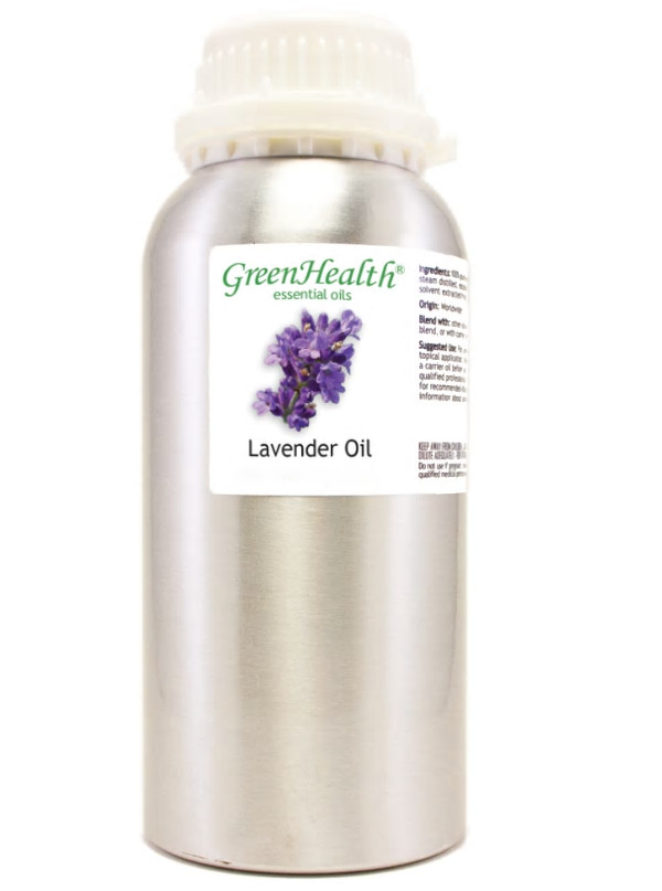 Bulk 16 fl oz Lavender Essential Oil in Aluminum Bottle – GreenHealth
