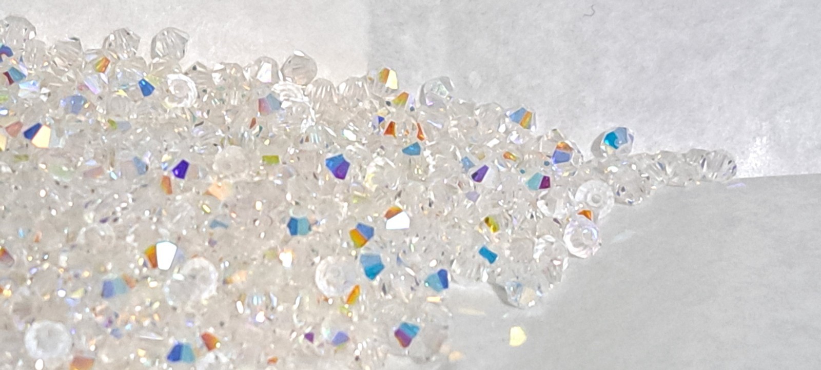 100 Pieces Swarovski 5301 Crystal Aurore Boreale