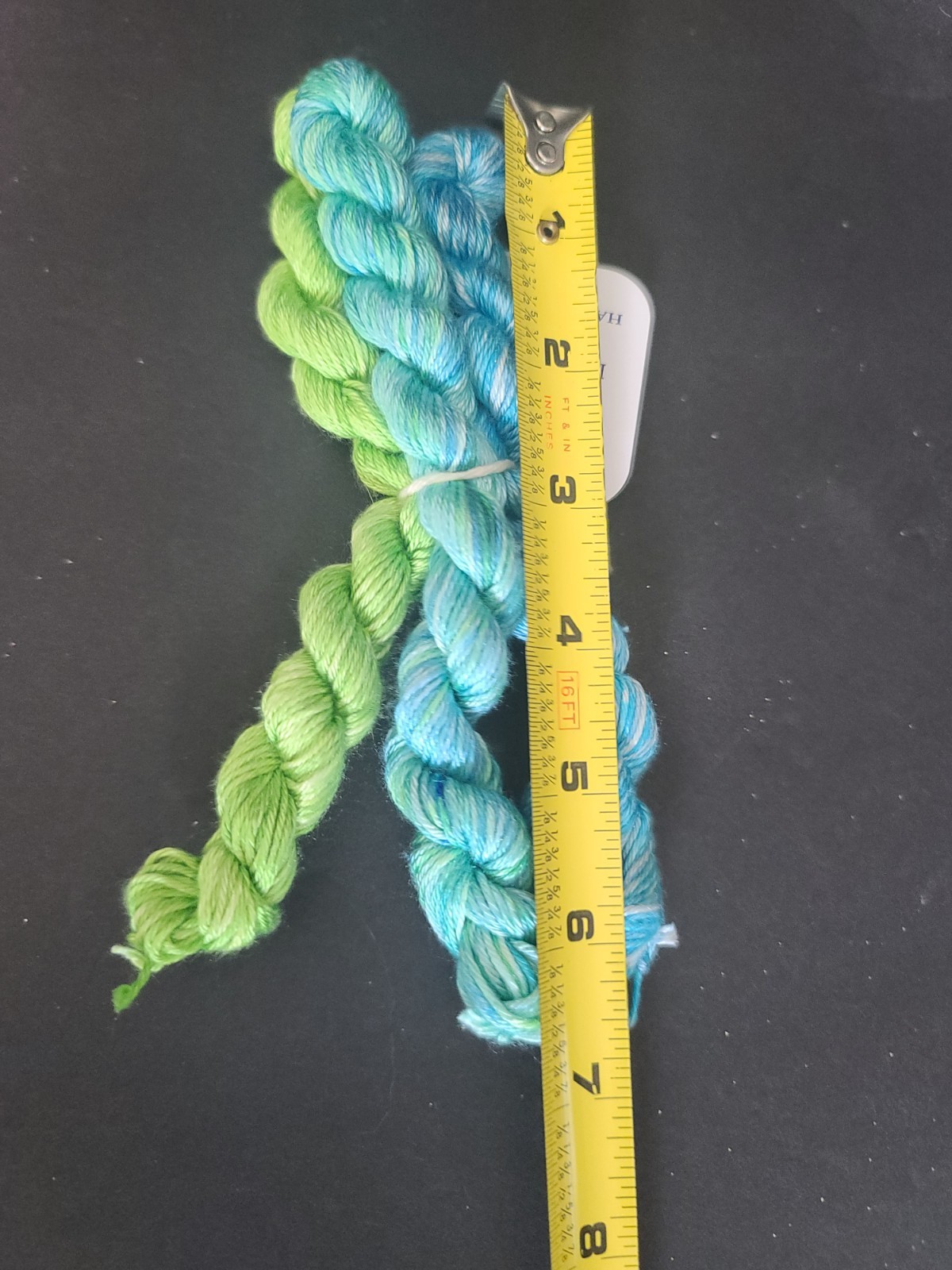 Hook and Harbor Co. H & H Co Hand Dyed Mulberry Silk Embroidery Thread