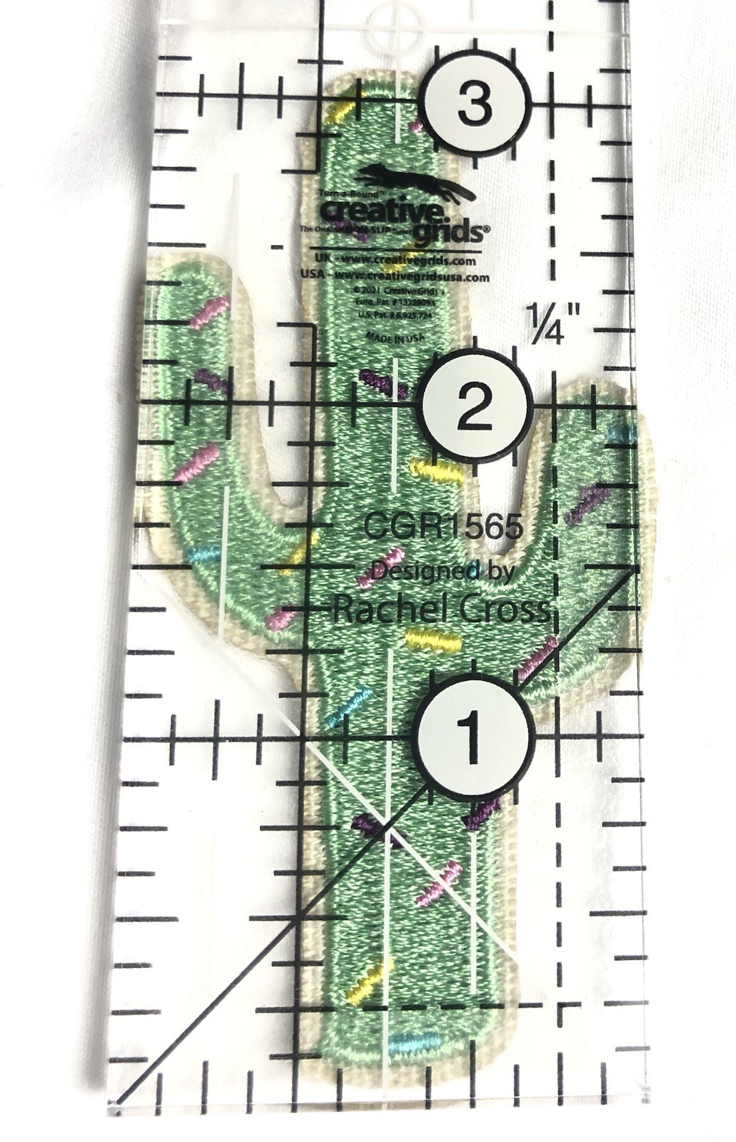 100 PACK Retro Pop Cool Little Things Cactus Patch Sew or Stick Embroidered