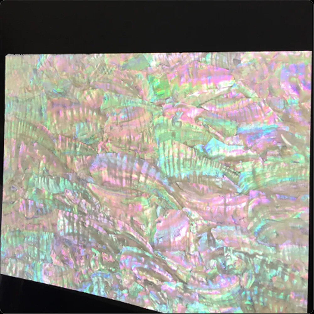 Abalone Shell Veneer Sheet Inlay 9 1/2″x5 1/2″x1/64″ (240x140mm) Luthier