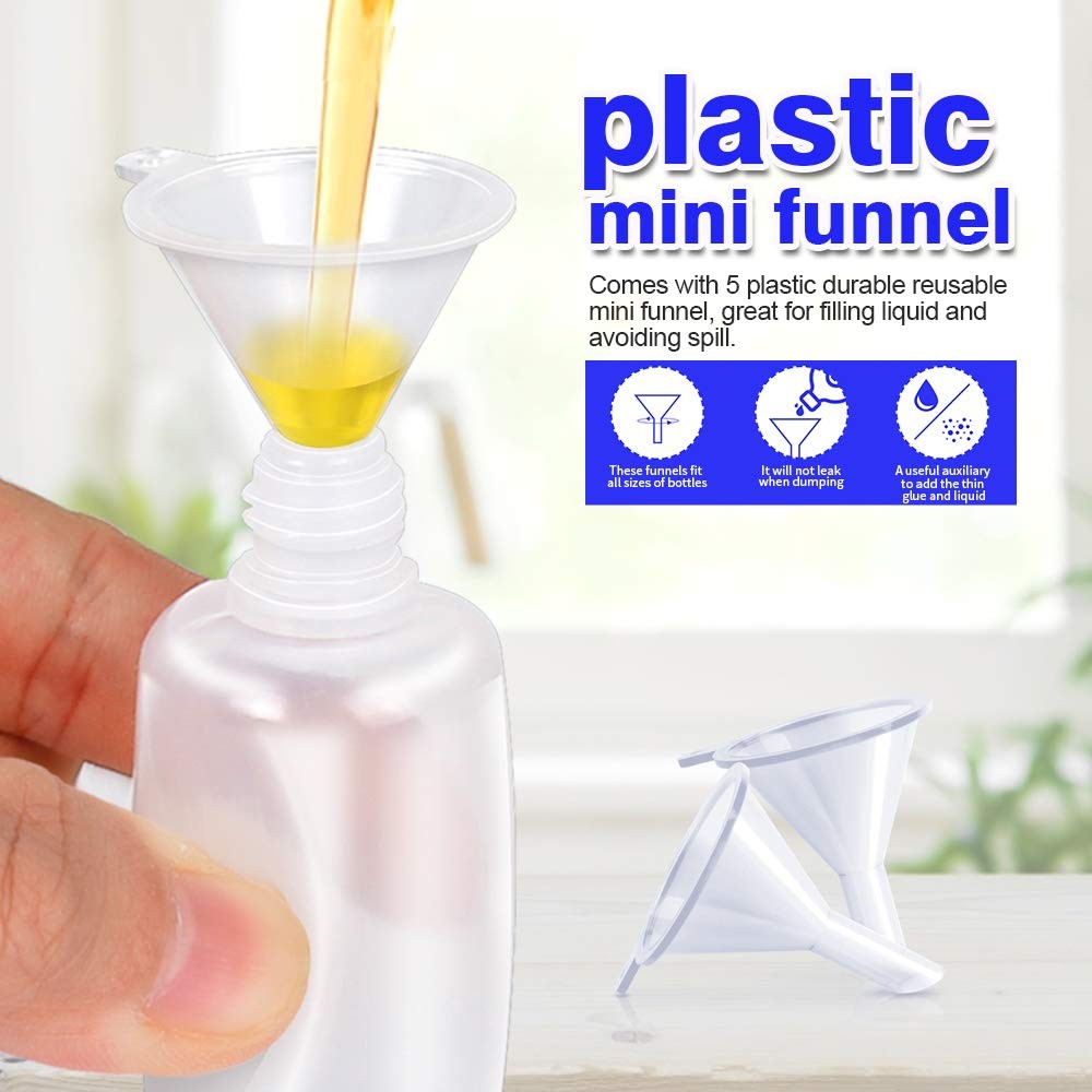 YGDZ 12Pcs Precision Tip Applicator Bottles, 30Ml Needle Tip Squeeze Glue Bottle