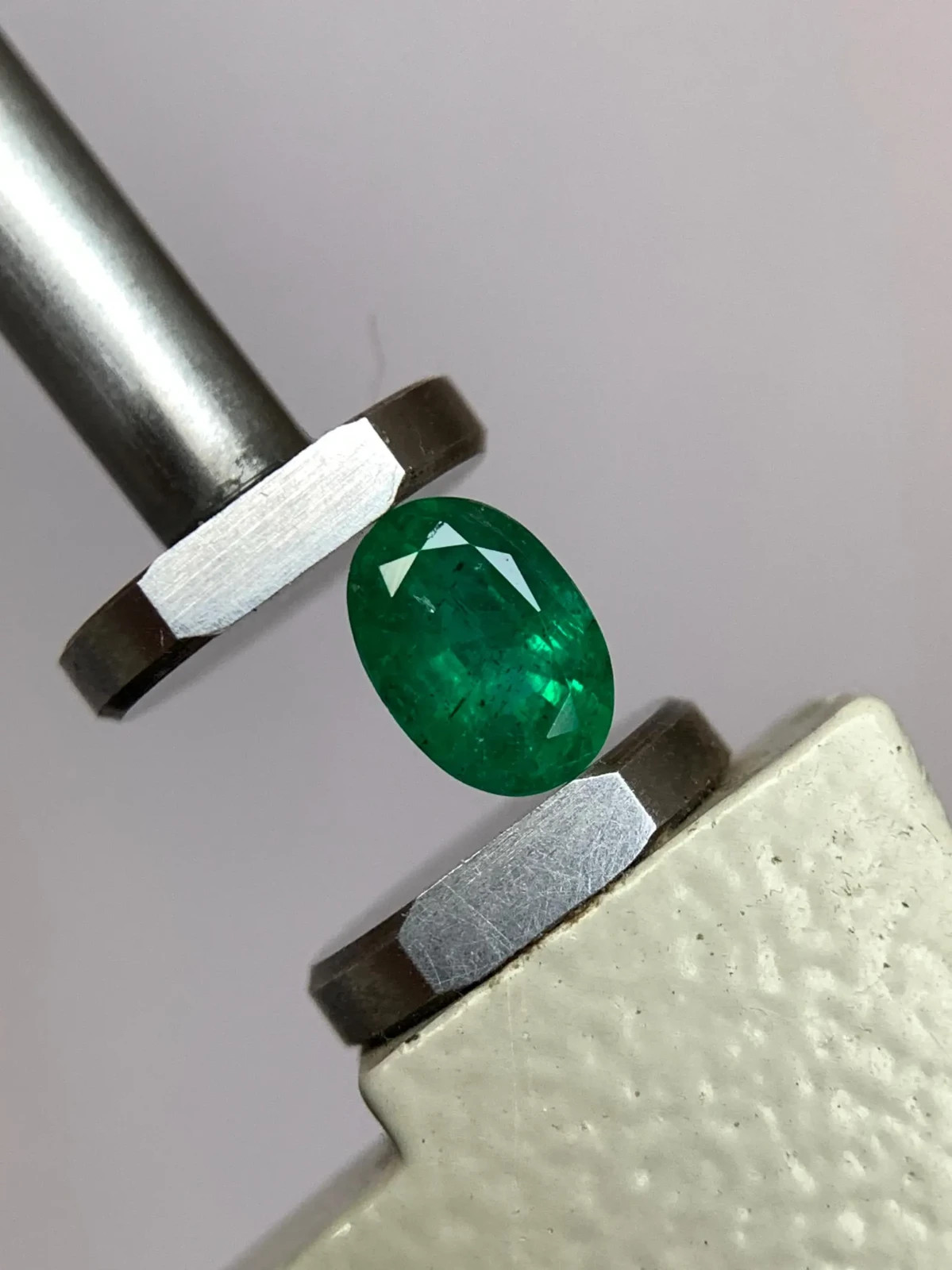Natural Zambia Emerald 1.23 Cts Oval Cut 8×6 MM Loose Gemstone For Jewelry