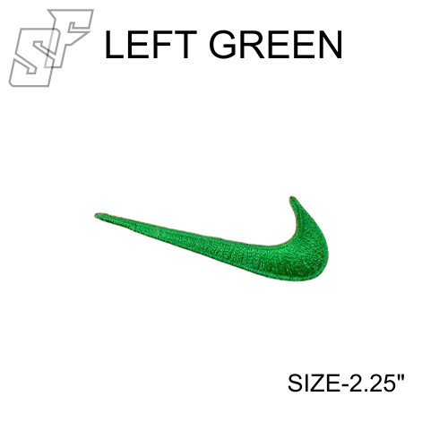 Swoosh 2.5″ Embroidered Swoosh Left&Right MultiColors Embroidered Patch Iron On