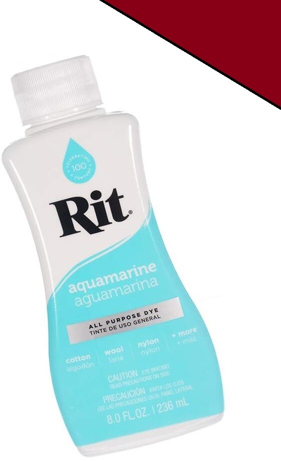 Rit Dye More For Clothes Liquid All Purpose Paint Restore Repair Black, 8 Oz New
