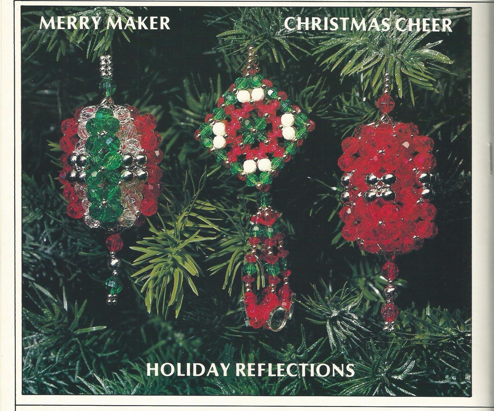 Beads & Baubles for the Holidays Virginia Jordan Vintage Instruction Book NEW
