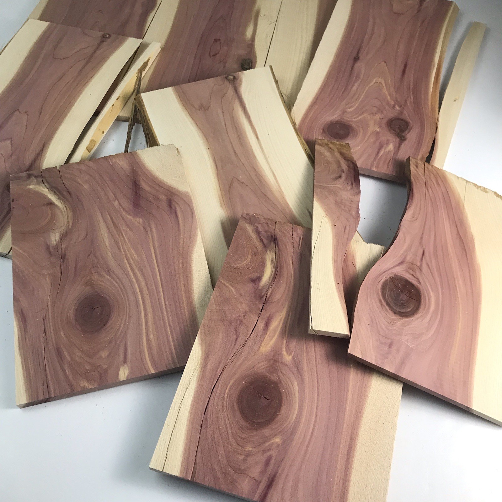 Thin Wood Scraps 9 Pieces Arts And Crafts Supplies￼ Aromatic Cedar Lot168