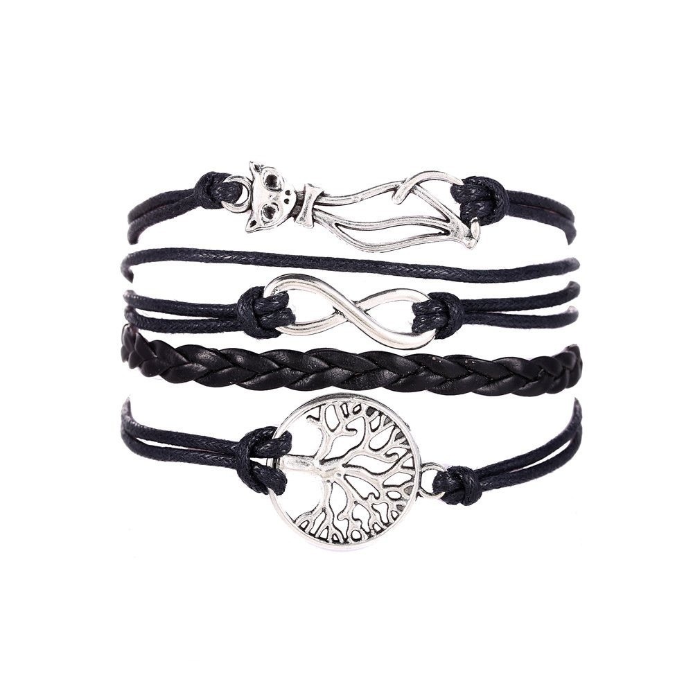 50 Tibetan Tree of Life Charms – Silver Metal DIY Jewelry Making