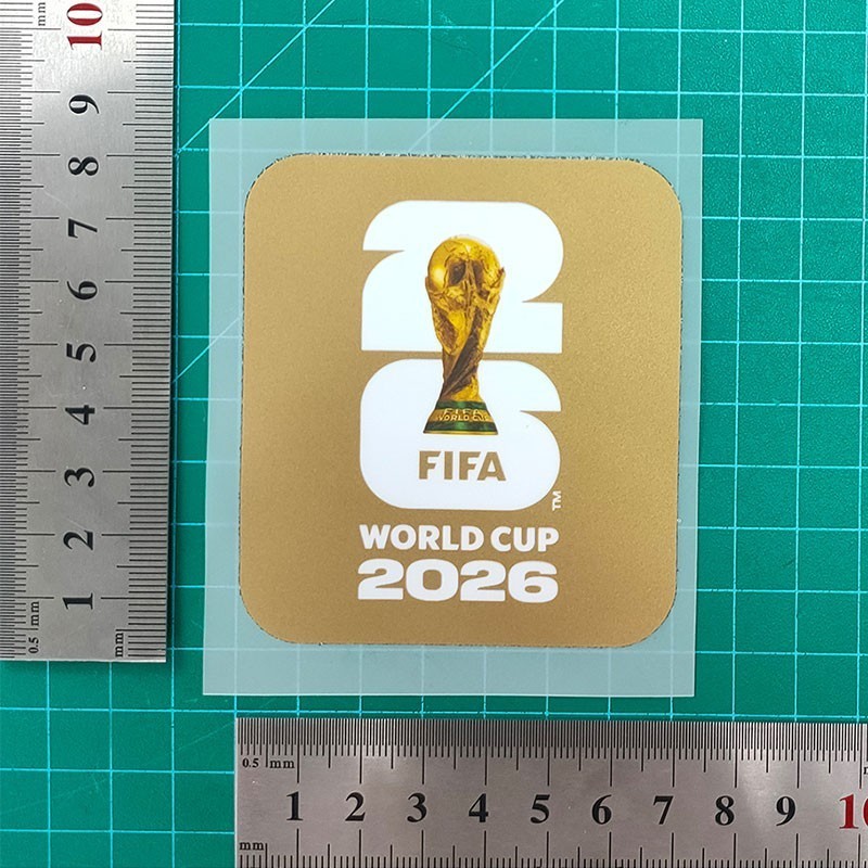 2026 FIFA World Cup Mexico USA Canada PVC Patch Badge Set 4Pack For Fans Gift US