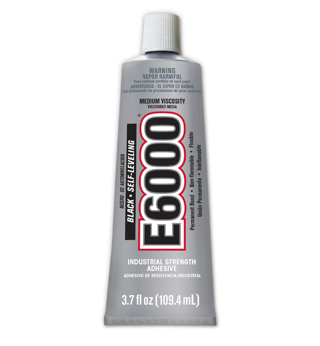 Eclectic Products 3.7 Fl Oz E6000 Medium Viscosity Industrial Strength Adhesive