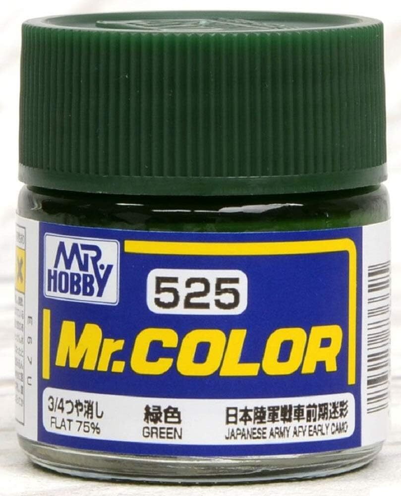 Mr. Hobby C525 Mr. Color Green Lacquer Paint 10ml – US