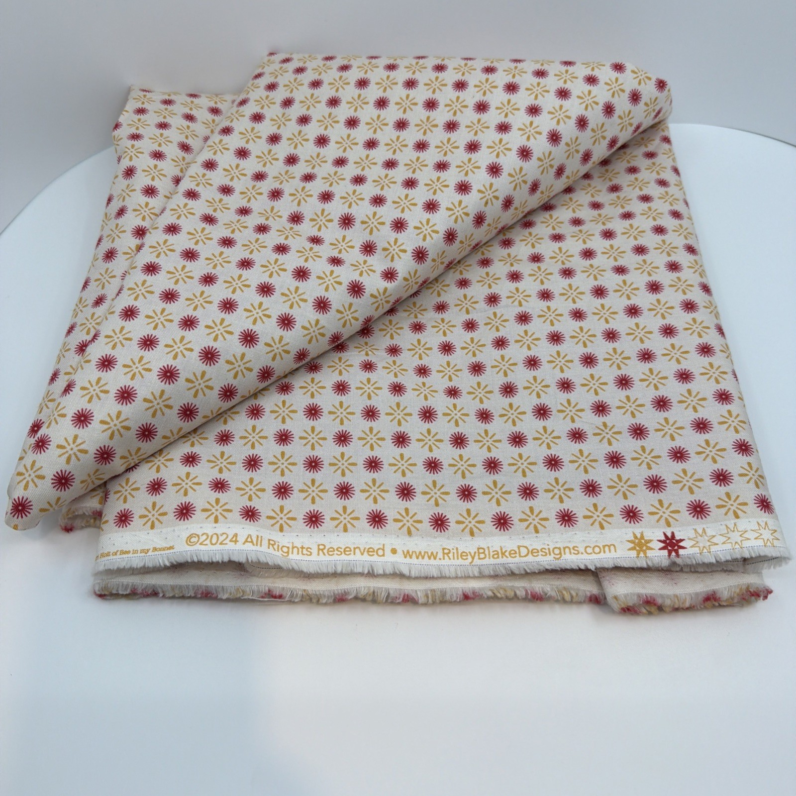 Americana Marigold Riley Blake Designs Quilting Cotton Fabric 3 Yard Bundle