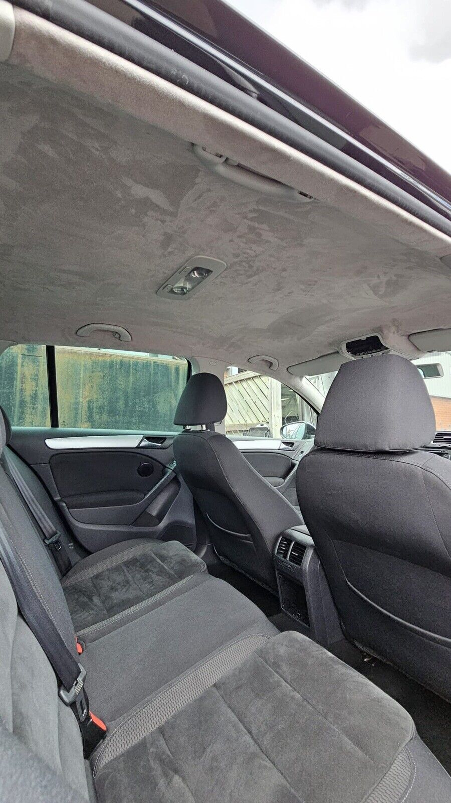 Alcantara Style Silver Headlining Stretch Spandex Suede Fabric Car Headliner Trm
