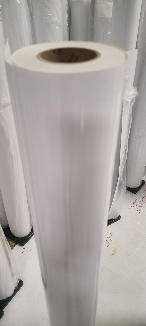 3.4 mil Gloss & Matte White Permanent Self-Adhesive Decal Vinyl Solvent & Latex