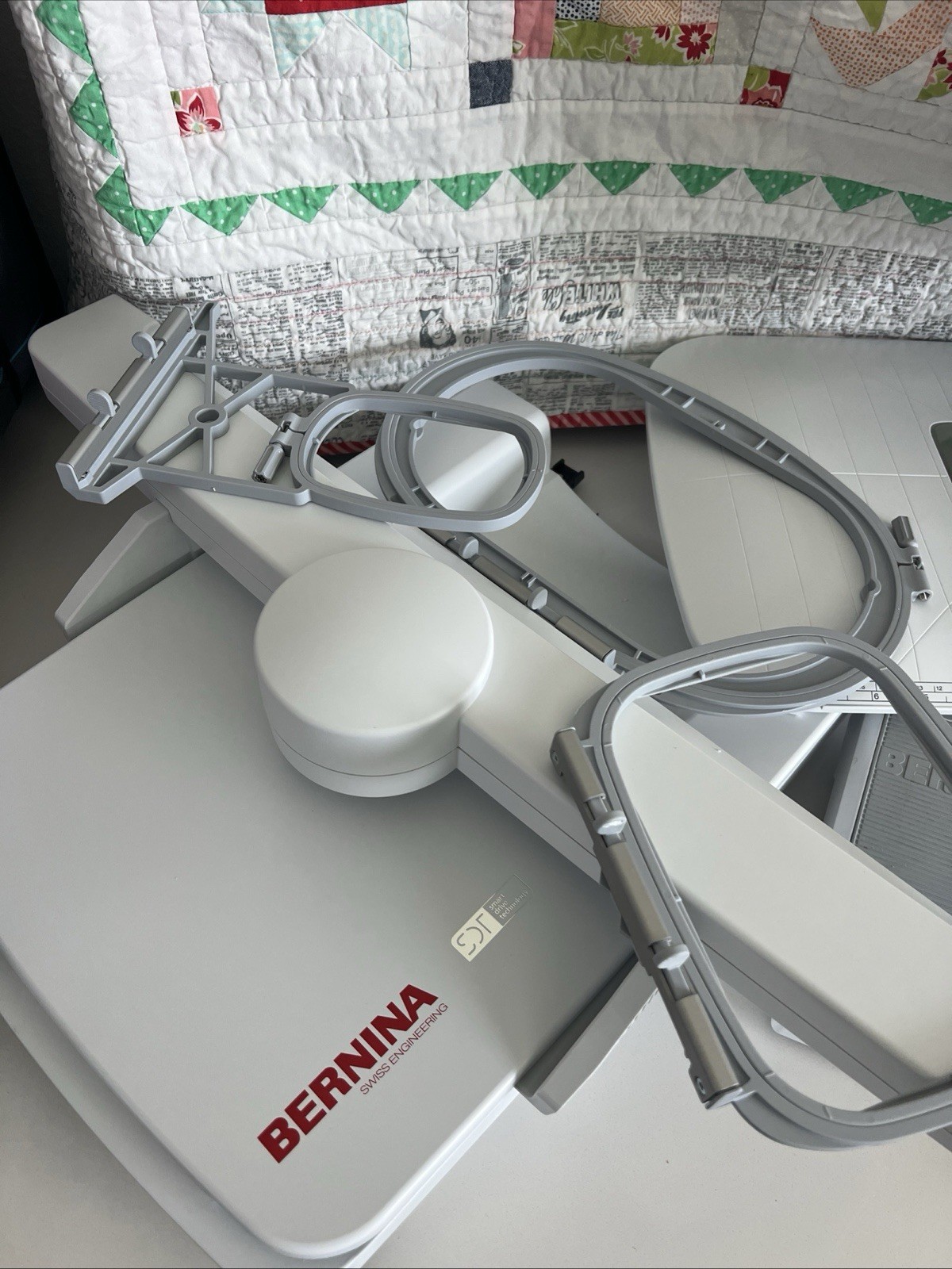 Bernina 770QE Plus Kaffe Sewing, Quilting, and Embroidery Machine with SDT Unit