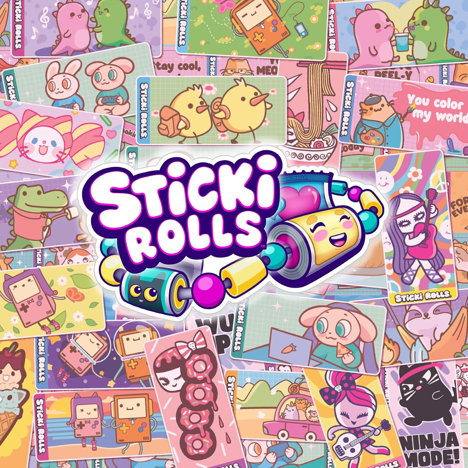 Sticki Rolls Sticker Blind Capsule Bracelet Multi None