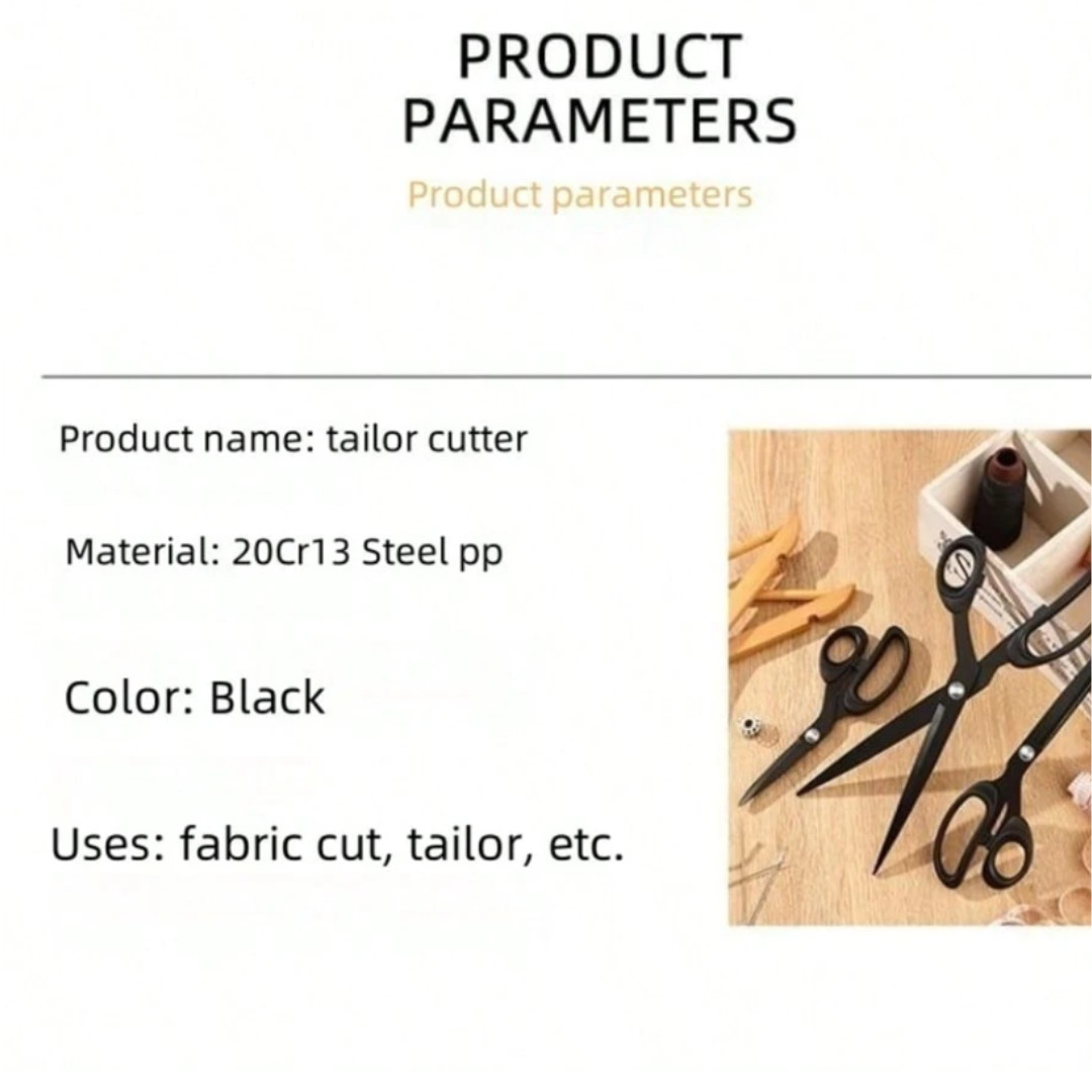 Premium Fabric Scissors Professional 8.5 Inch Heavy Duty Leather Sewing Shears