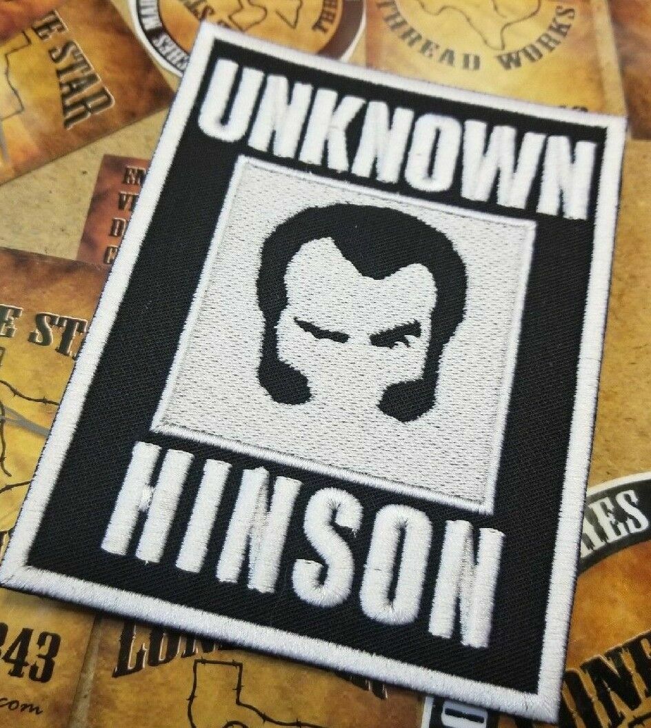 EMBROIDERED UNKNOWN HINSON AMERIPOLITAN BAND PATCH (Please Read Ad)