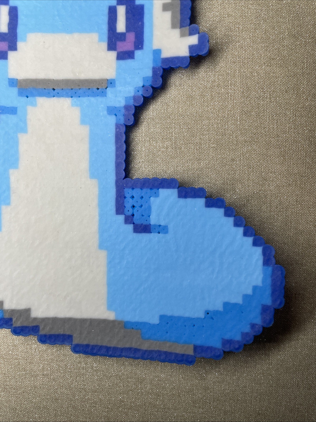 Dratini Pokemon Perler Beads Artwork Details in description