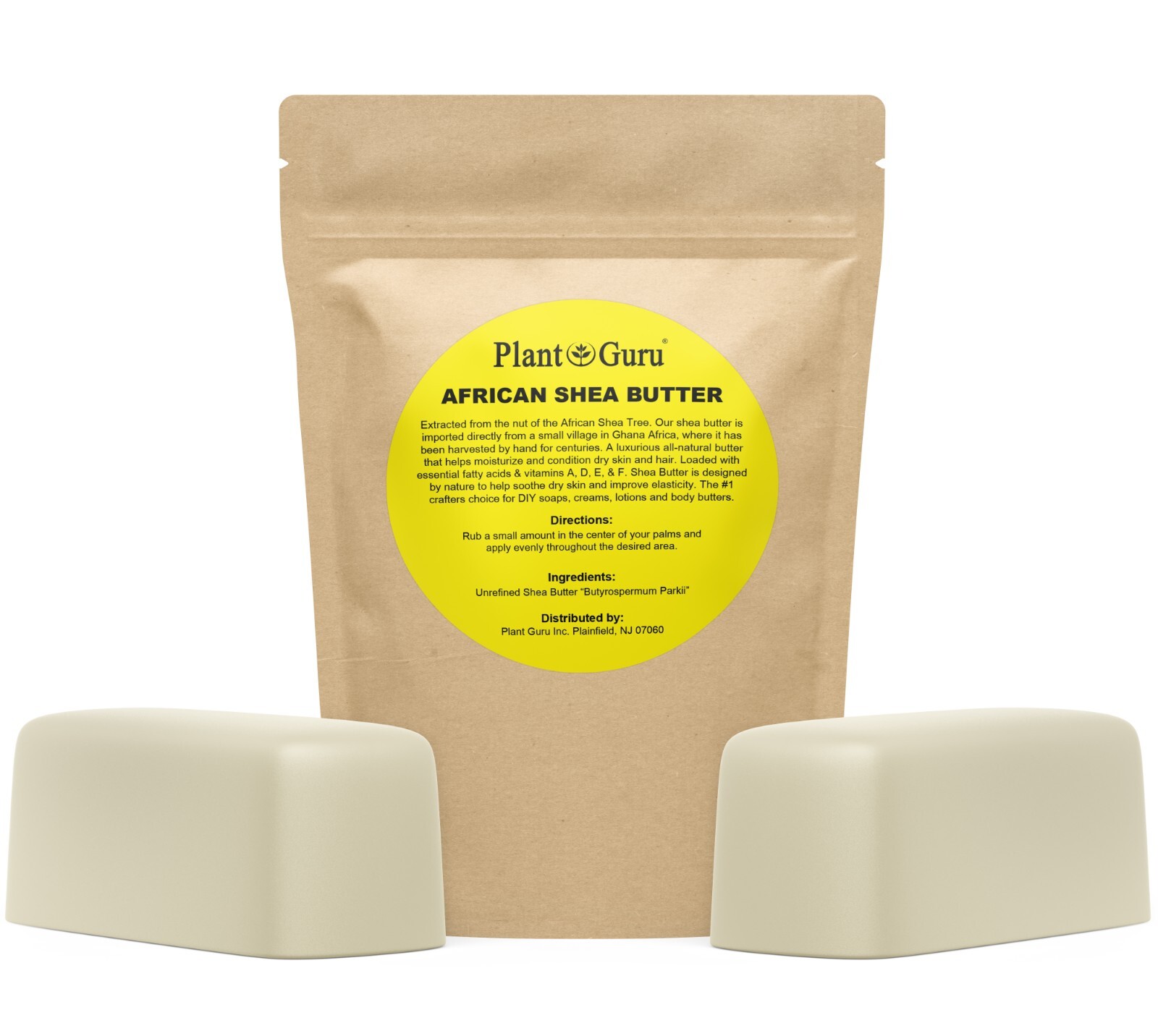 Raw African Shea, Cocoa, Kokum, Mango Butter 100% Pure Organic Unrefined Bulk