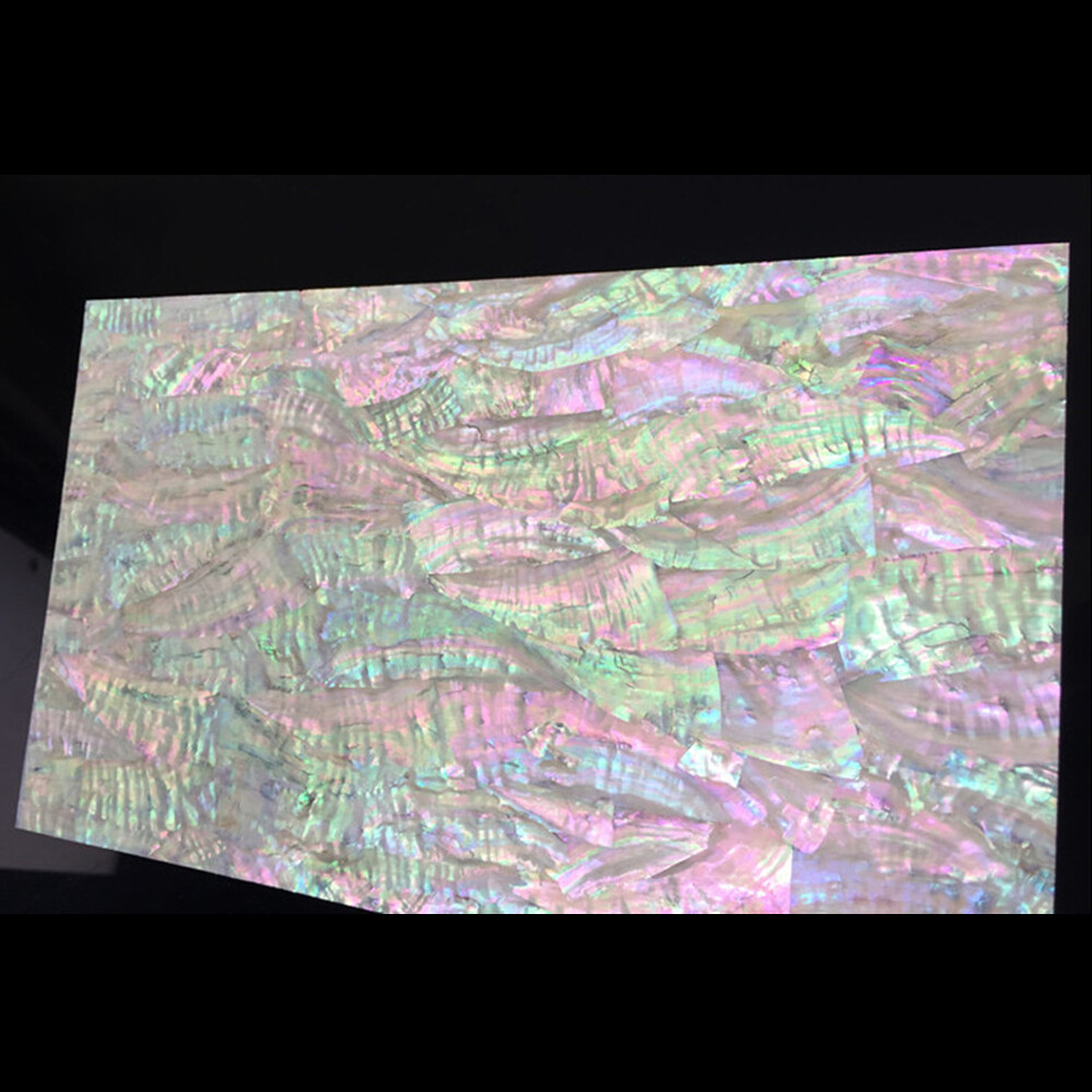 Abalone Shell Veneer Sheet Inlay 9 1/2″x5 1/2″x1/64″ (240x140mm) Luthier