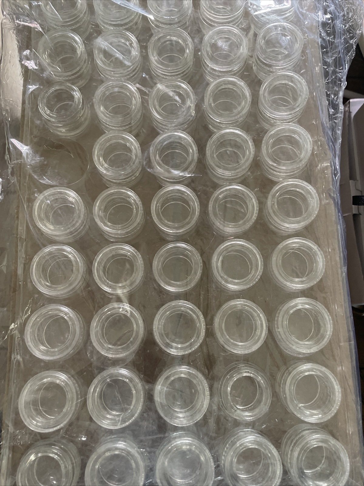 10 x 5ML GLASS CONCENTRATE SCREW TOP CONTAINERS CLEAR