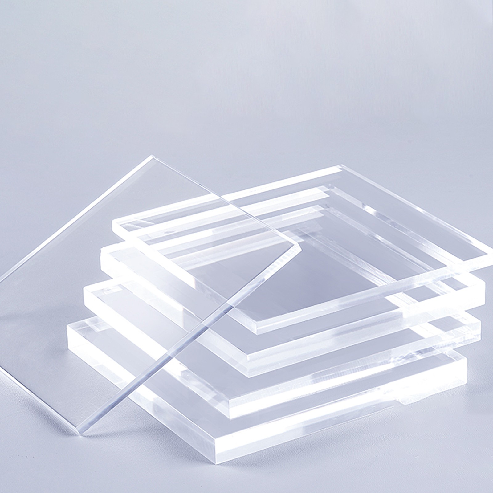 1/1.5/2/3/4/5/6/8/10 to 20mm Clear Perspex Solid Polycarbonate Sheet Acr-y-lic