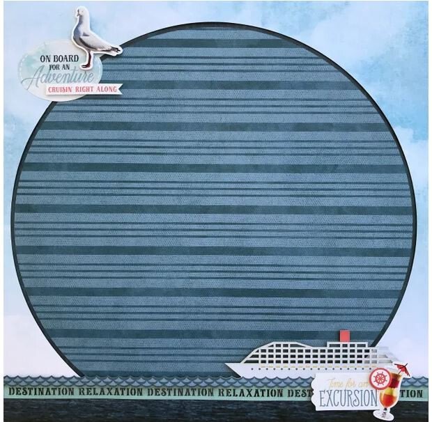 Creative Memories Jumbo Circle Custom Cutting System Pattern (CCS) NIP