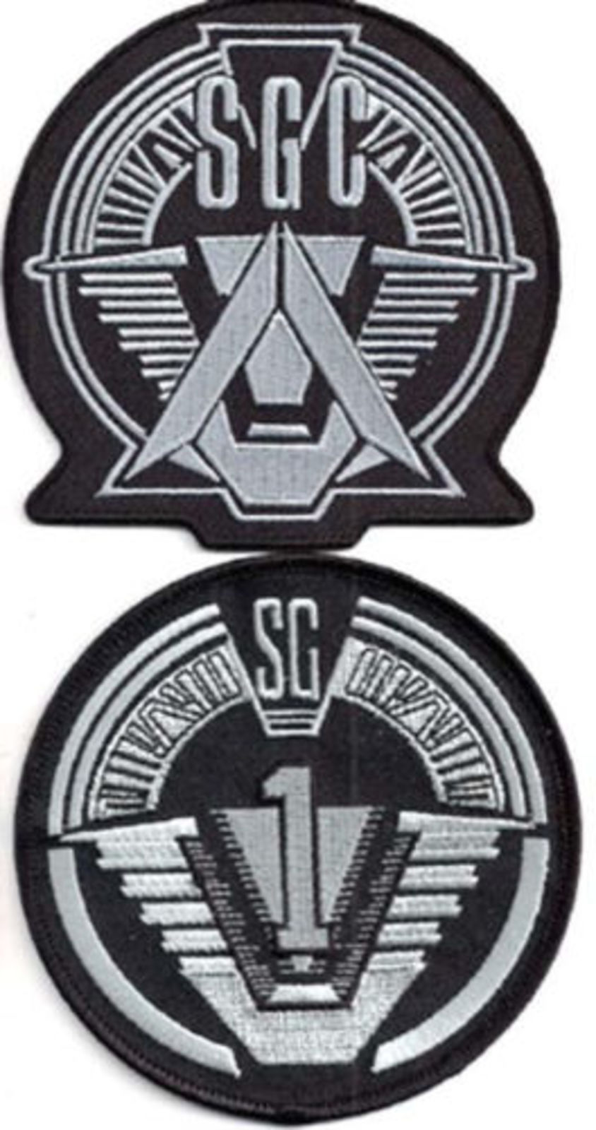 Stargate SG-1 & SGC Command Logo 4″ Uniform Patch Set of 2 PREMIUM QUALITY!