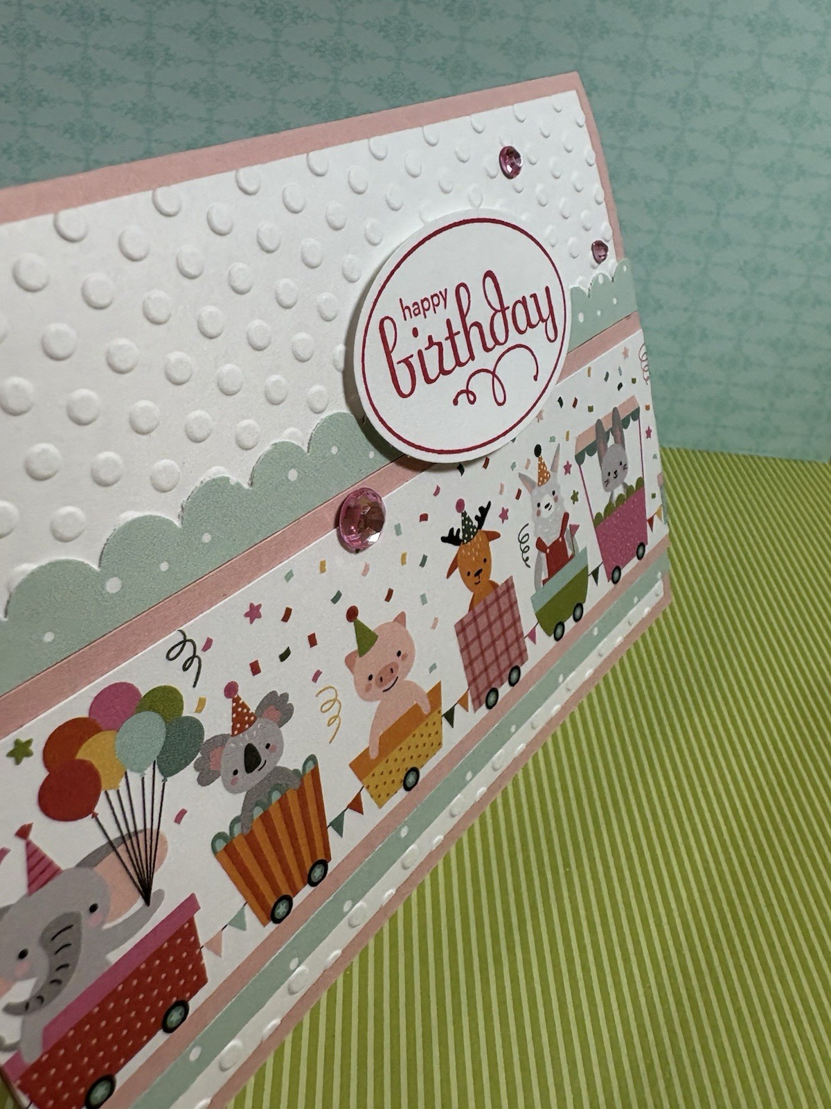 Handmade Greeting Card~ CHILD BIRTHDAY ~ Stampin up ~ The Paper Hen