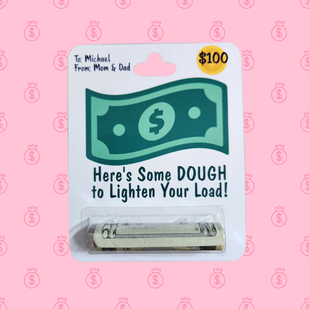 Personalized Money Card, Cash Gift, Thoughtful Gift, Just Because Gift