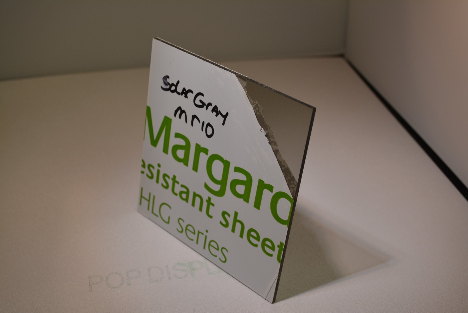 Abrasion Resistant Tinted smoked Margard ,MR10 ,AR Polycarbonate lexan Sheet,