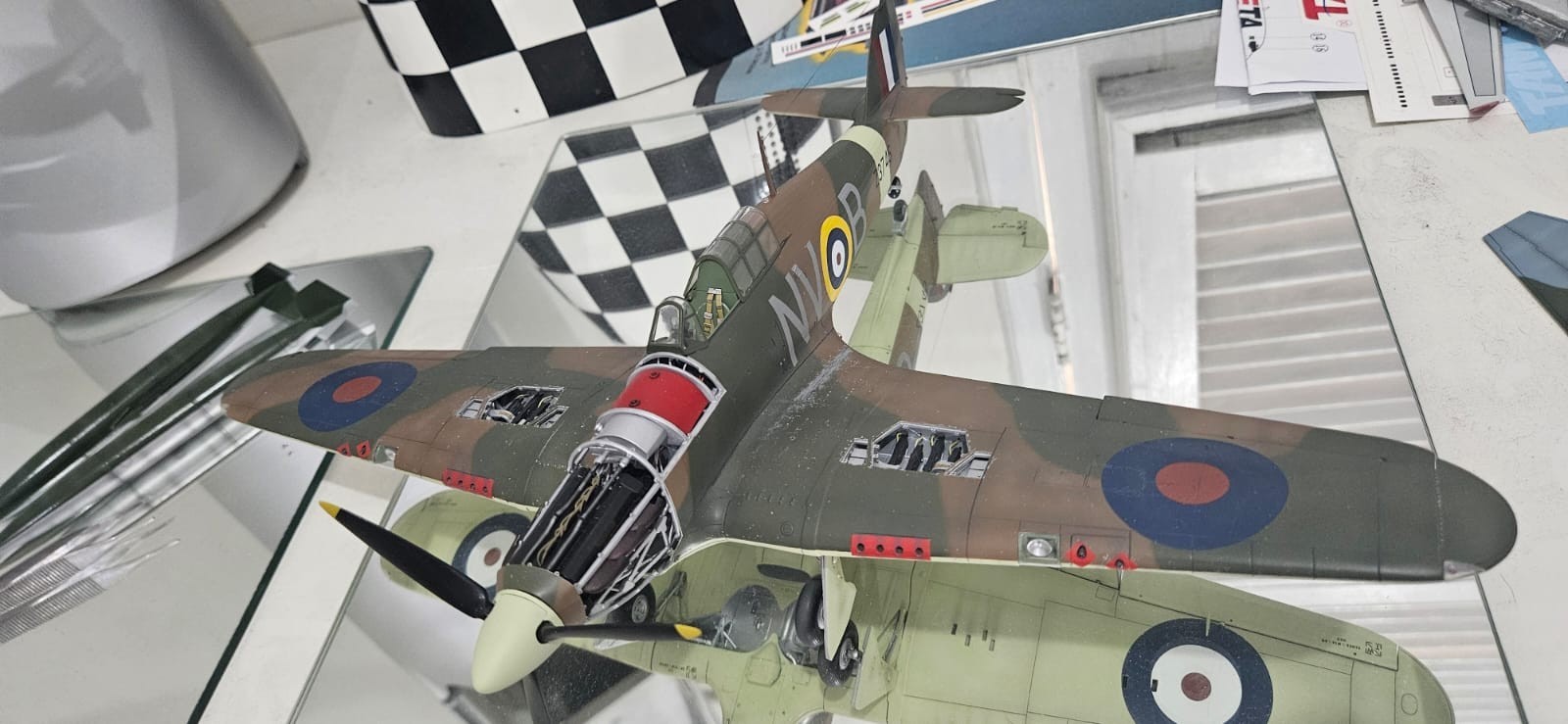KIT ACESSORIOS Hawker Hurricane 3D printed, 1:32 and 1:48 Scale.