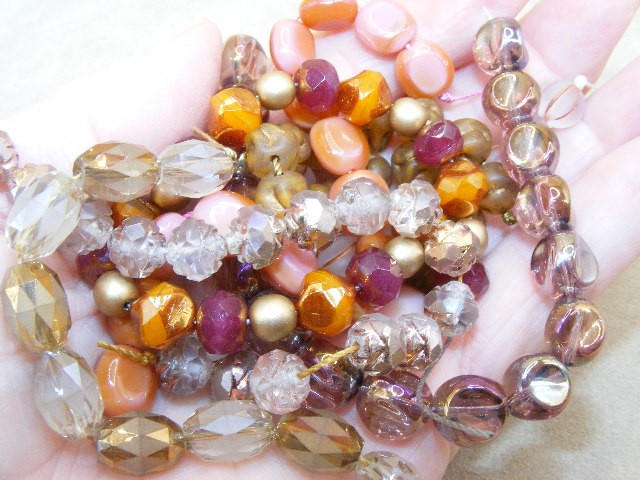 Jewelry Lot / Craft Beads ~ Various Premium Czech Beads