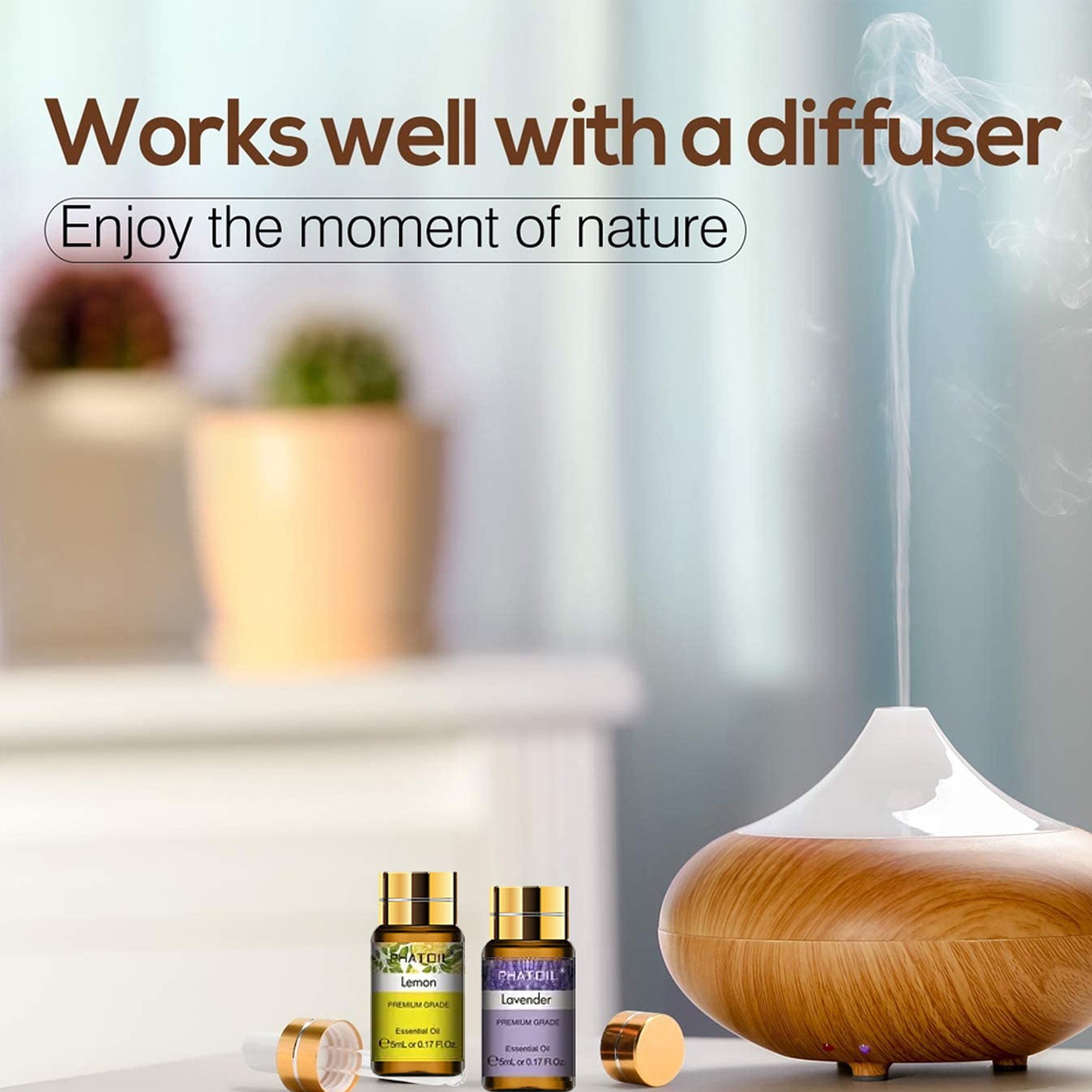 15PCS Essential Oils Gift Set 5ML- Premium Quality Essential Oils for Diffusers