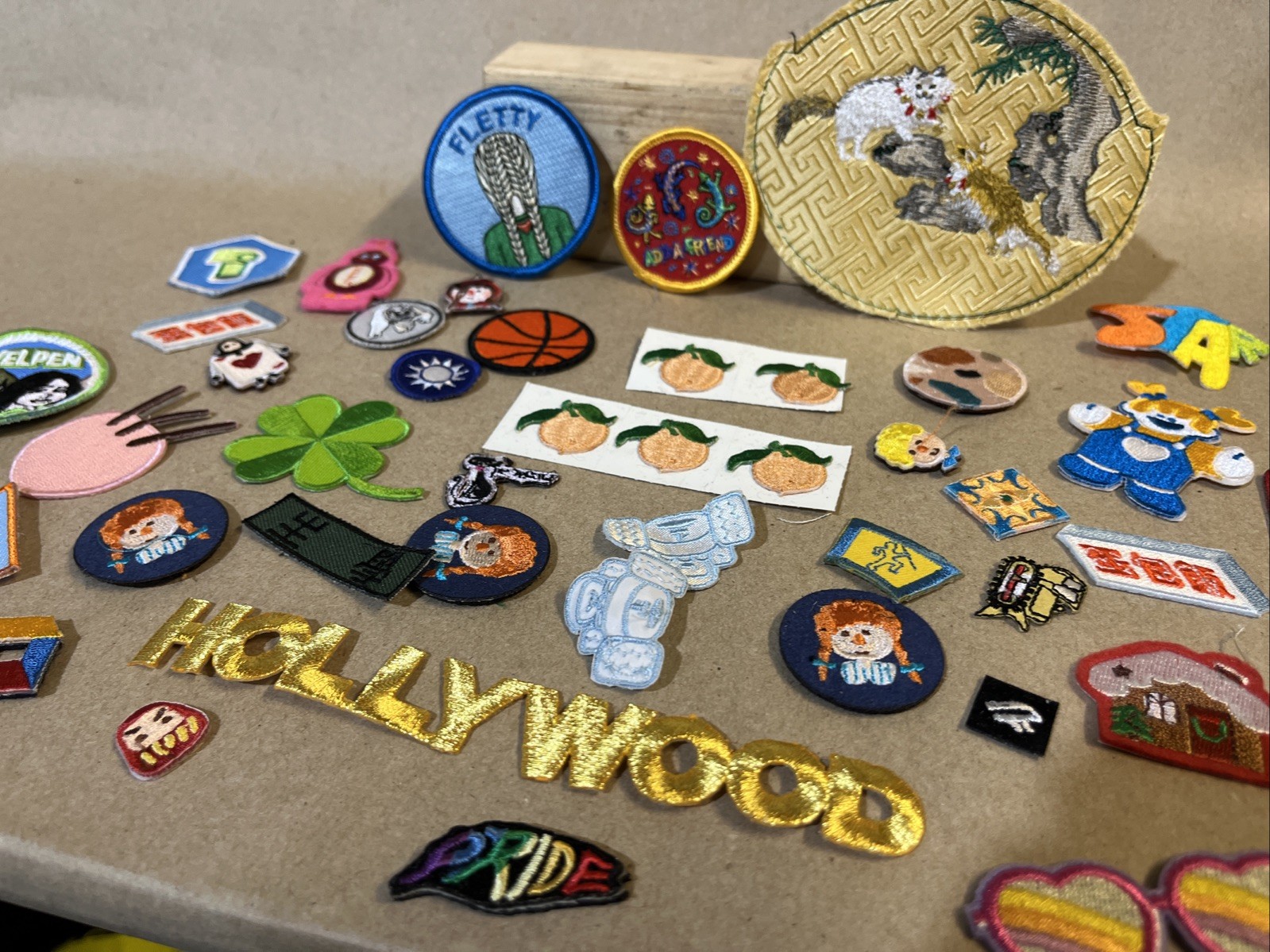 Lot of 20 – Various Kawaii Large and Small Iron Sew On Patches