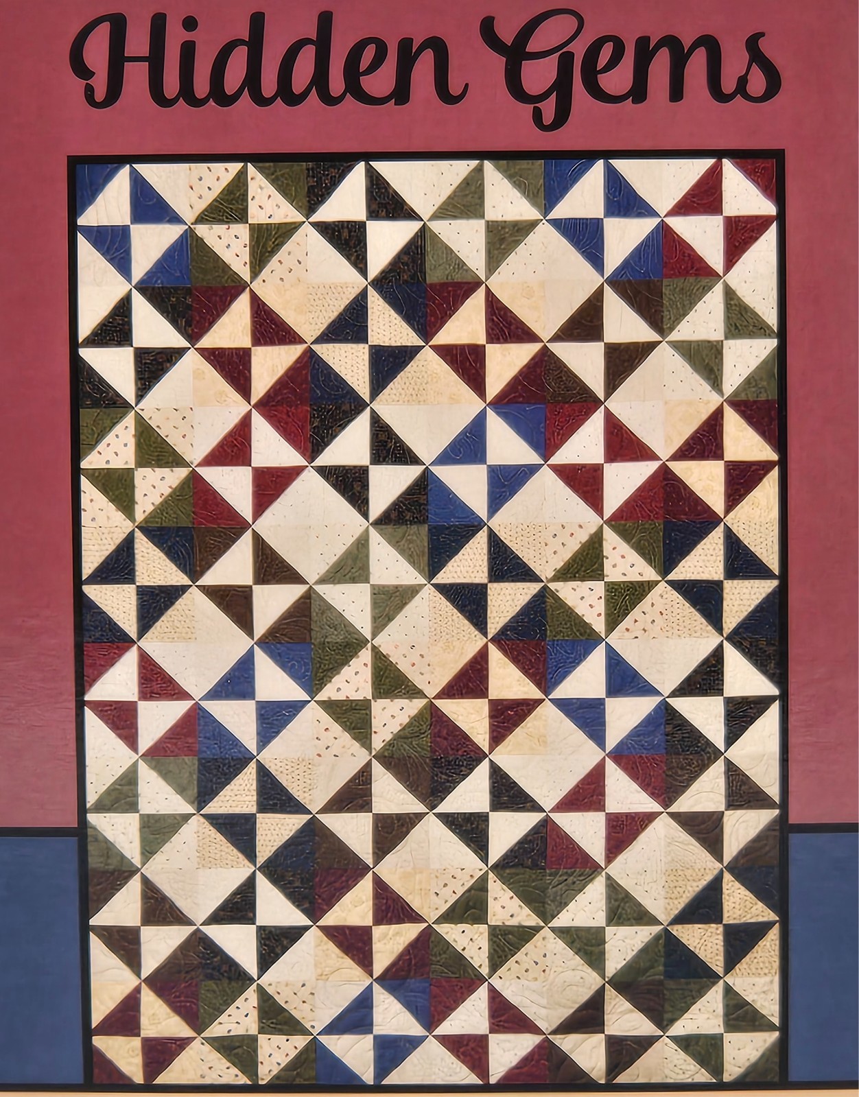 HIDDEN GEMS Quilt Pattern by Melissa Milligan for Villa Rosa Designs FQ Friendly