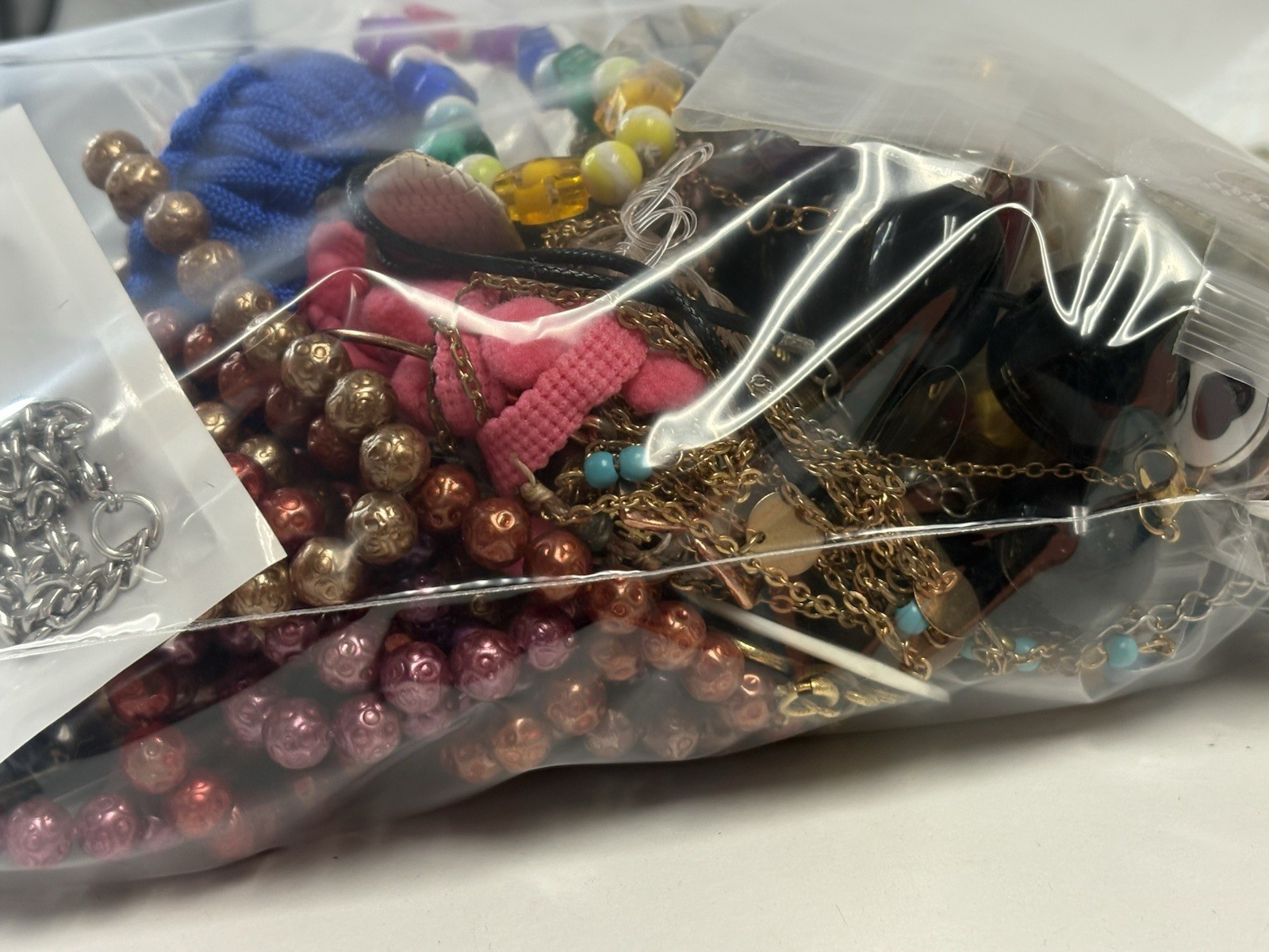2 + Pounds Jewelry ~ UNSEARCHED ~ STORAGE UNIT FINDS ~ READ DESCRIPTION