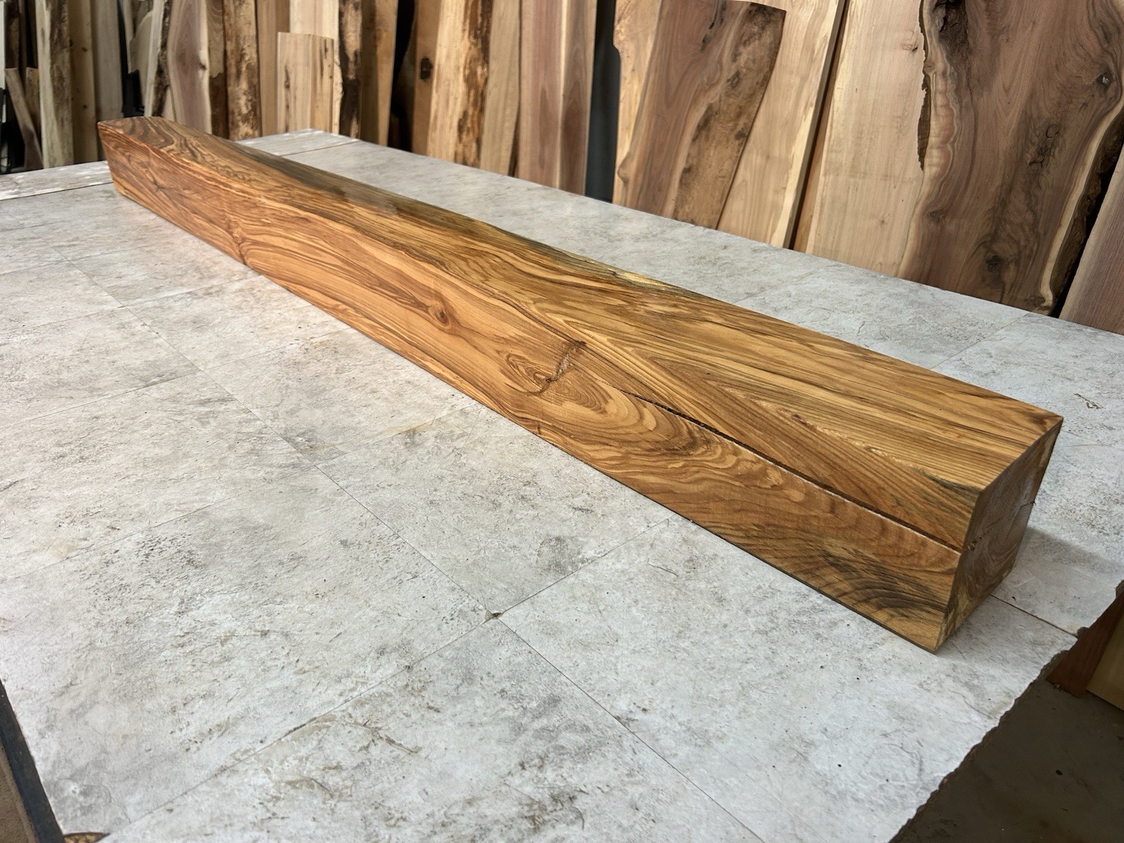 Ash Mantel Beam/Fireplace Mantel Beam/Rustic Modern Wood/Solid Hardwood Beam